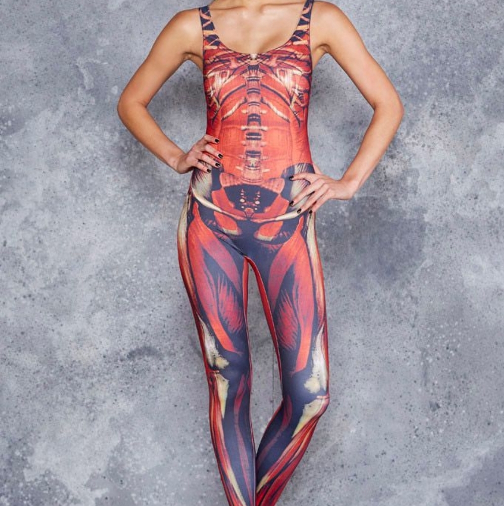Blackmilk Muscle Catsuit SM